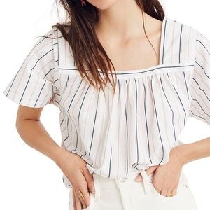 Madewell Stripe Butterfly Top